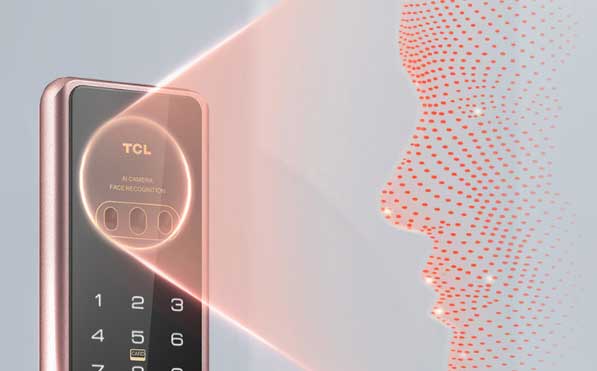 安全秒开！TCL智能锁新品助力行业迈入真3D刷脸时代