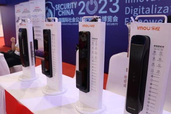 乐橙智能锁产品亮相2023安博会，AI赋能视频锁2.0时代